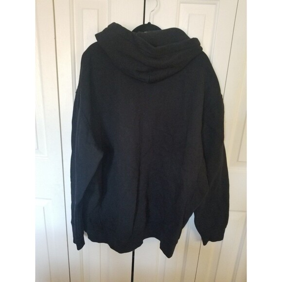 Polo Ralph Lauren full zip hoodie hooded sweatshirt black 2XLT 2X tall XXL - Picture 2 of 10